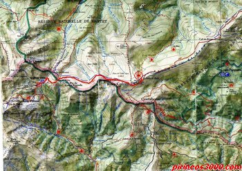 Mapa ICC Zona Vallter2000 / Costabona.