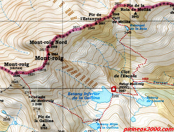 el refugio y su entorno de actividades