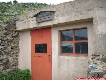 Exterior del refugio