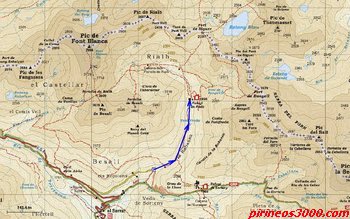 mapa de acceso y alrededores