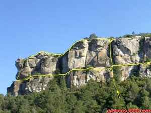 Desde Sant Joan intuimos el recorrido