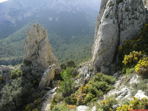 Descenso hacia el Collado del Pouet