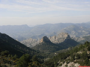 Magníficas vistas de la cresta dels Castellets