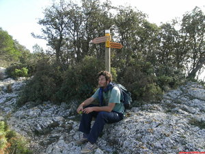 Desvío en el Collado del Llamp