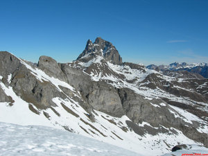 Vista del Midi desde la cima