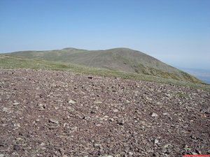 17- El Pico Morca, visto desde la cima del Pico Lobera.