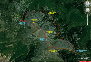 02- Imagen satelite del recorrido.