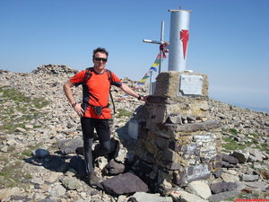 21- En la cima del Moncayo.