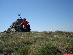 26- Autofoto, en la cima de la Peña Negrilla.