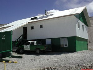 A informar de nuestra partida en el retén de carabineros de Laguna Verde