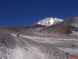 Día 22 - Primer porteo al Refugio Tejos - 5837 m
Saliendo del campamento Atacama para el refugio Tejos