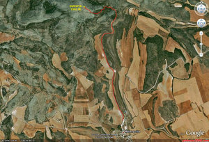 01- Imagen satelite del itinerario realizado.