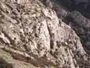 Detalle de la Cresta Sur del Picón desde el Mediodía. 30-1-10.