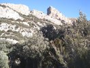 El erguido Pico del Medidodía desde el Collado Sopilata. 30-1-10.