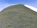 Última rampa entre el colladete y la cima del Tarmañones