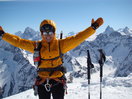 10:25 h.- en la cima del Pigne d`Arolla...