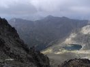 El Tosal de Bocs (2731m.), en primer termino el Ibón de Bagüeña y más al fondo el Ibón de Pardines y el de los Chuncos.