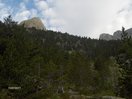 Durante el ascenso al refugio Ángel Orus.