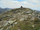 Llegando a la cima.