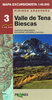 Mapas Excursionistas. Valle de Tena.  Biescas