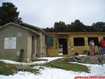 Exterior del refugio