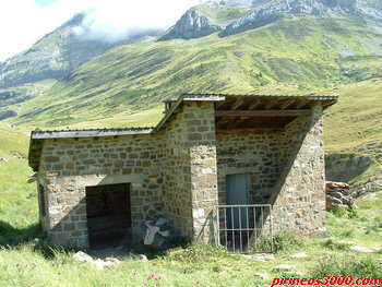 Imagen del Refugio de Saleras o de Boyeros.