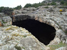 08- Vistas sobre la entrada superior de la Cueva del Gato.