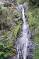 La última cascada de 35 m.