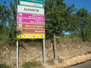 03- Junto al panel informativo, iniciamos la ruta de la jornada.
