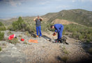 11- Preparándonos, para la incursión a la cavidad.