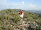 09- Tras dejar atras el Alto de la Perdiz, avanzamos entre matorral de escaso porte.