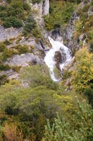 Detalle de la Cascada del Churrón. 1-10-06.