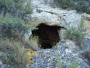 12- Boca de entrada, de la cueva del Rocín.
