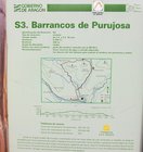 Cartel explicativo de la ruta.