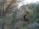 14- Y tras unos 50 m. desde la Cueva Ajo Frío, aparece a nuestra derecha, la entrada a la Cueva Onsa.