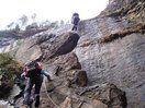 Entrada a la Ferrata del Sorrosal. 22-4-12.