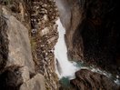 La vista se va hacia la Cascada del Sorrosal. 22-4-12.