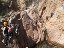 Como puede observarse la ferrata está bien transitada.