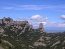 Vista desde el  collado.