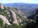 Sorpresa, el Monasterio de Monserrat ahí abajo.