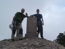 Como nos íbamos  sin la foto cimera, Sant Jeroni 1236m son las 12:18.