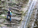 2º rápel del Barranco de Betés.