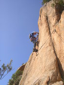 En las paredes de la Agulla Petita.