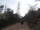 En el collado de la Portella presidido por esta inmensa torre.