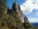 Rodeando las Torres de la Ferrata de Foradada del Toscar. 15-4-16.