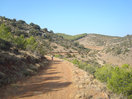 16- Con el Barranco de Monegré, a nuestra derecha, vamos descendiendo.