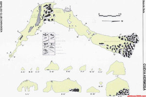 Descripción topográfica de Cueva Hermosa.