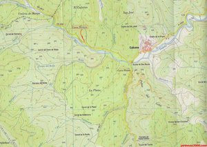 Mapa de localización de la Cavidad. 