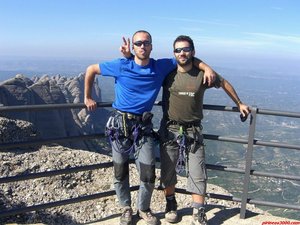 En la Miranda de Sant Jeroni, con el objetivo cumplido