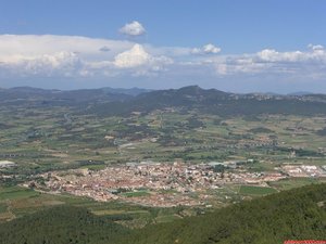 Montblanc desde la Feixa del Colom